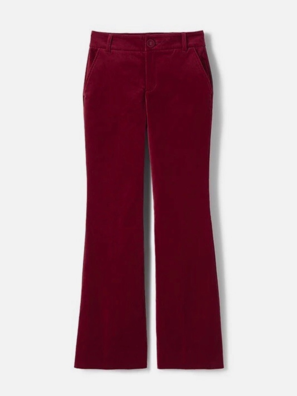Cabi New NWOT Ford Trouser #4625L Red velvet size 14 Long